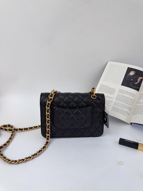 【95成新】CHANEL 23S Mini Flap 口蓋包 