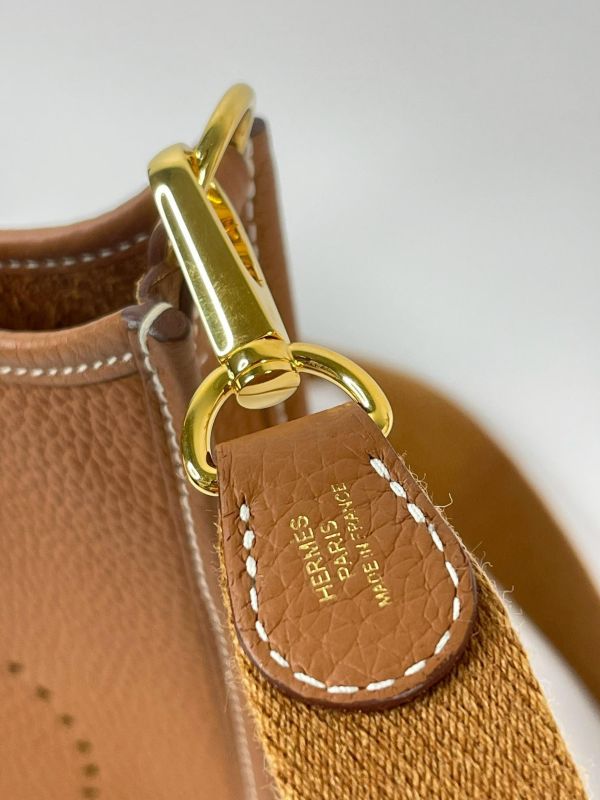 【95成新】HERMES Evelyne mini 棕色 