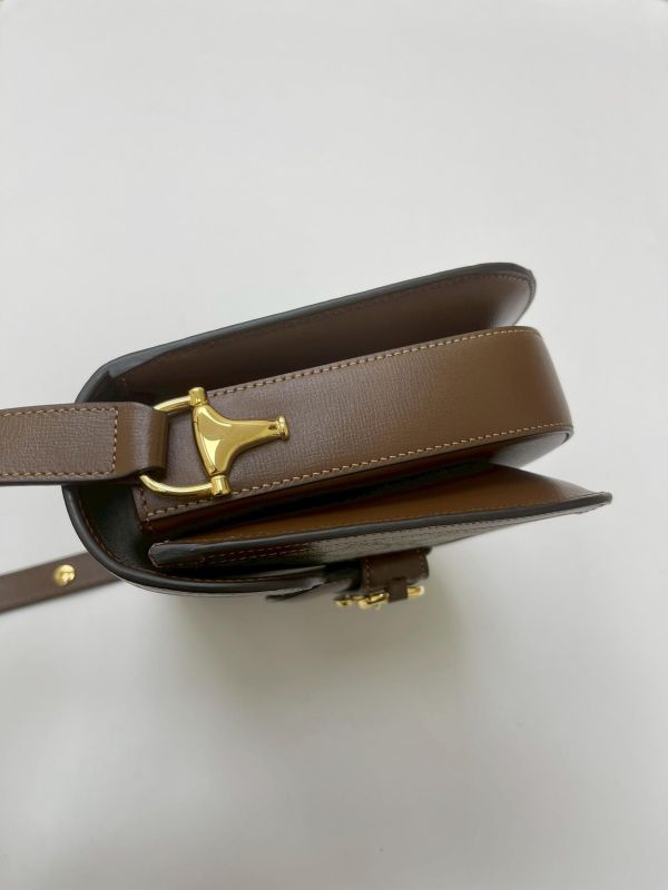 【閒置新品】GUCCI Horsebit 1955 中號馬鞍包 