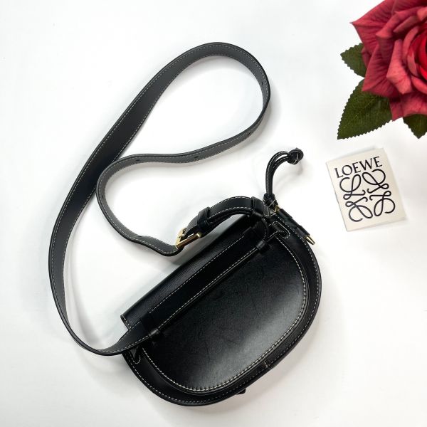 【12期0利率】LOEWE GATE BUMBAG【9成新】 