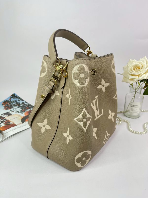 【分期0利率】LV NéoNoé MM 斑鳩灰【未使用閒置品】