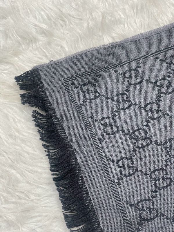 【分期0利率】GUCCI  GG 花紋披肩【未使用閒置品】 