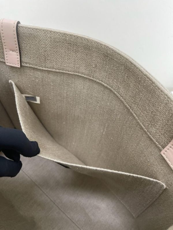 【9成新】Chloé 中號Woody Tote Bag 粉 