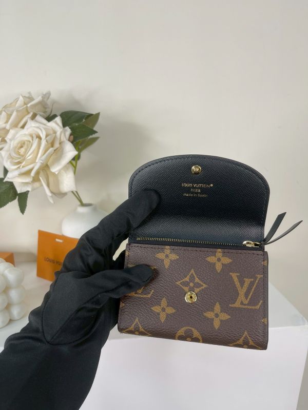 【分期0利率】LV Rosalie 雙色零錢卡包【99成新】 