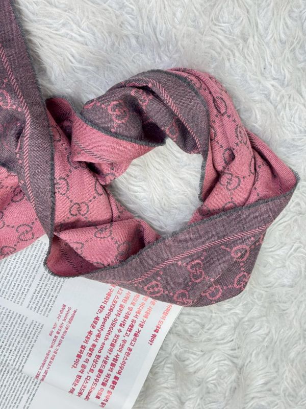 【95成新】GUCCI  GG 花紋披肩 