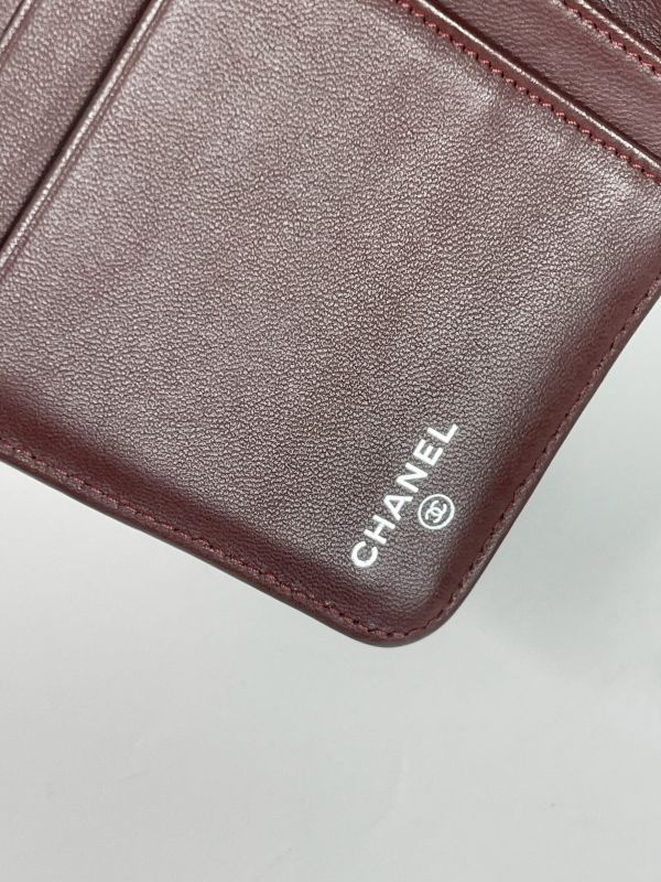 【分期0利率】CHANEL 羊皮對開長夾【95成新】 