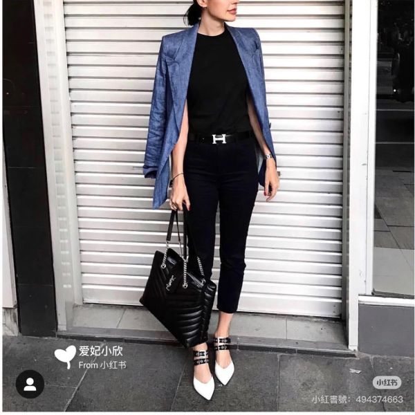 【分期0利率】YSL LOULOU大號肩背包【99成新】 