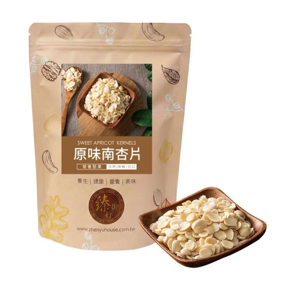原味南杏片300g 臻御行 原味南杏片推薦,南杏片,杏仁片,杏仁茶原料,烘焙南杏片,低溫烘焙堅果,無添加堅果,養生堅果,健康零食推薦,堅果推薦,臻御行