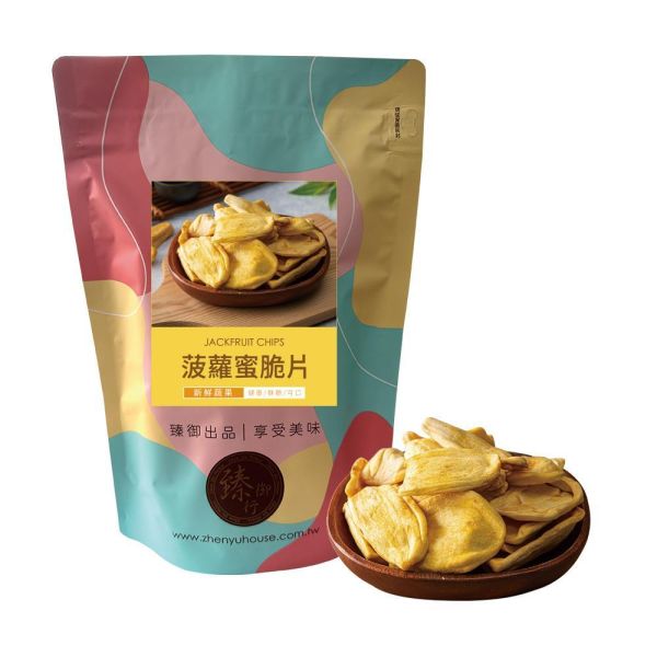 菠蘿蜜脆片160g 臻御行 辦公室下午茶,零食,送禮,過年,節慶,團購,冠軍,菠蘿蜜,菠蘿蜜脆片.脆片,膳食纖維,美食