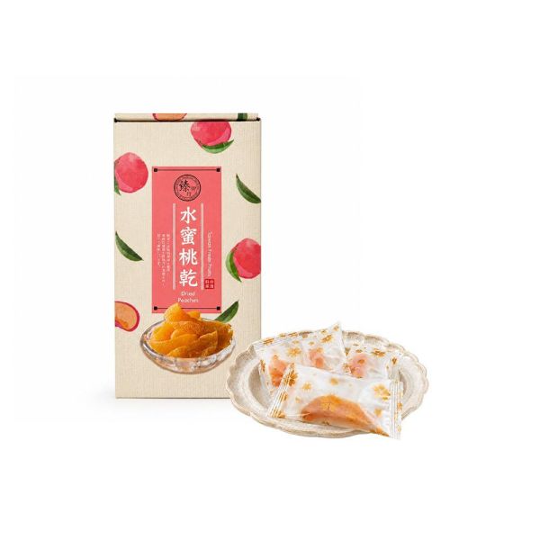 臻御行 水蜜桃乾精緻盒裝100g 