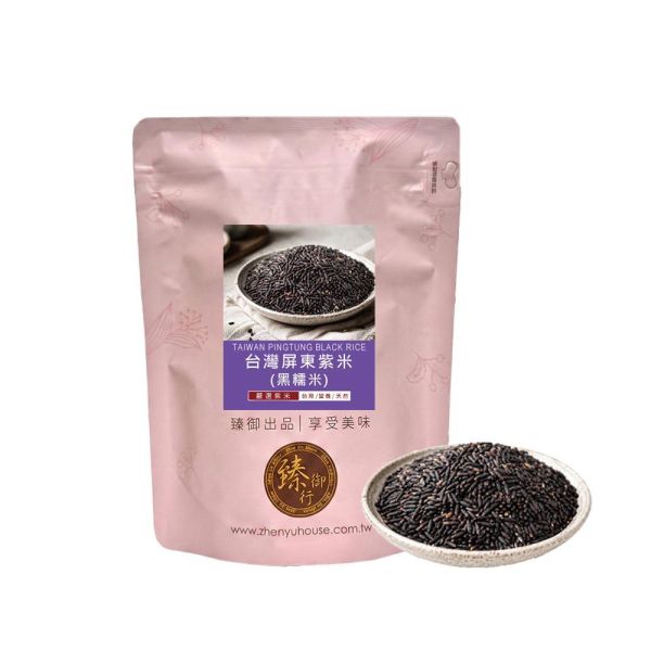 臻御行 台灣屏東紫米(黑糯米) 1000g 