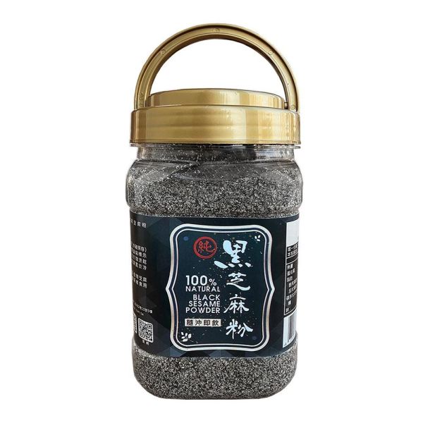 100%純黑芝麻粉300g 臻御行 辦公室下午茶,零食,送禮,過年,節慶,團購,冠軍,芝麻,黑芝麻,芝麻粉,全素,沖泡飲