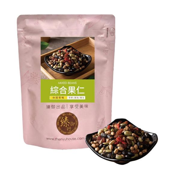 綜合果仁300g 臻御行 堅果,辦公室下午茶,零食,蜜餞,果乾,送禮,過年,節慶,團購,冠軍,豆類,綜合果仁,膳食纖維,養生,零嘴,休閒食品,素食,黑豆,枸杞