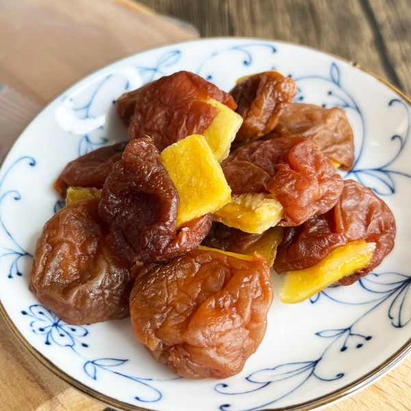 外銷日本芒果梅子8包組(45g/包) 外銷 日本 熟成 無籽 厚肉 梅乾 梅肉 梅子 芒果