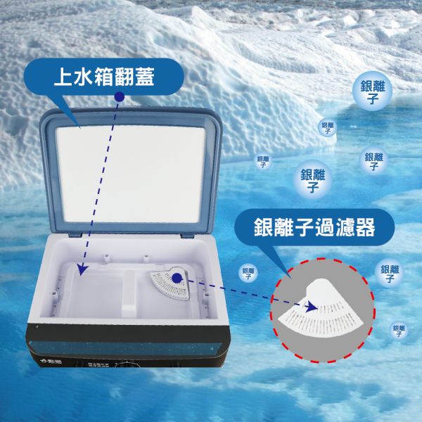 勳風32L大容量冰風暴水冷扇1入組(HFA-K0632) 勳風  三段風速 沁涼 移動式 水冷扇 大容量