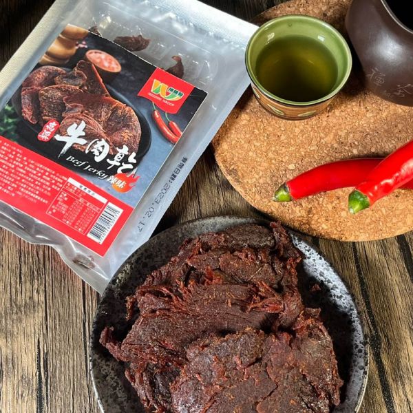 金門高粱酒香牛肉乾12包組(50g/包)(原味6包+辣味6包) 金門高粱酒香牛肉乾12包組(原味6包+辣味6包  50g/包)