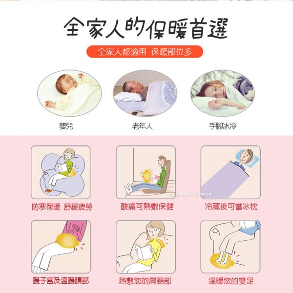 勳風快速加熱石墨烯電熱水袋1入組(HHF-K9622) 勳風 小家電 電暖水袋 電熱水袋 石墨烯
