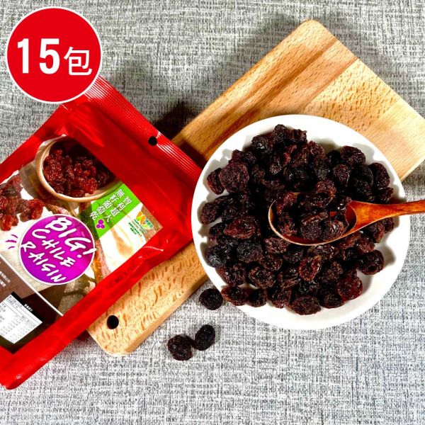 智利無籽大粒葡萄乾15包組(125g/包) 智利無籽  大粒   葡萄乾 15包組