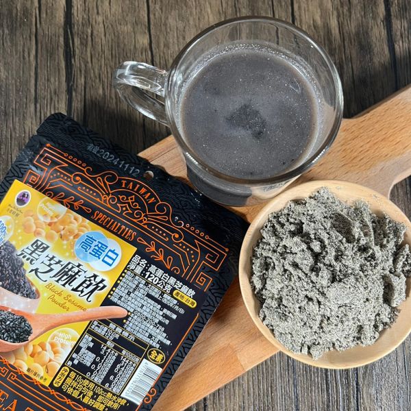 黑芝麻高蛋白飲7袋組(120g/袋) 黑芝麻高蛋白飲7袋組(120g/袋)