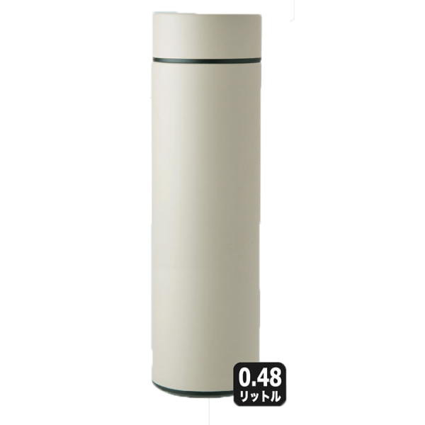 真水304不鏽鋼商務保溫杯1入組(480mL/瓶)(DS-C77-480) DS-C77-480 304真水不鏽鋼商務保溫杯1入組(蘑菇灰/暮光綠)