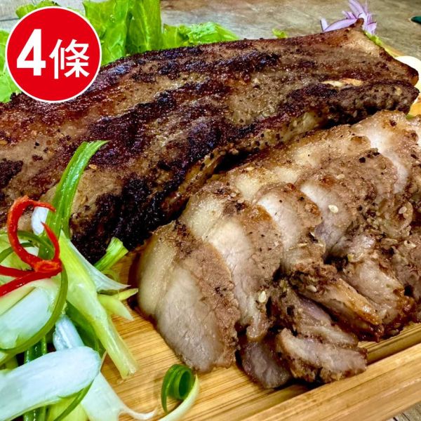 台灣鹹豬肉4條組(300g/條) 鹹豬肉