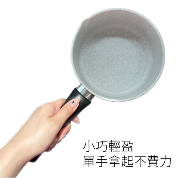 Dashiang 碳鋼單把奶鍋(無玻璃蓋)(DS-B110-16B) Dashiang 碳鋼單把奶鍋(無玻璃蓋)