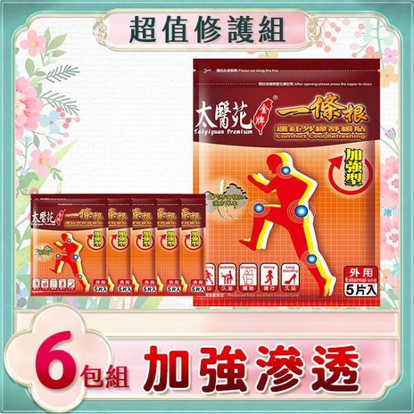 【6 pack】Comfort Cool Refreshing 遠紅外線、加強貼布、放鬆、礦石粉、緊繃疲勞舒緩、舒適,團購第一