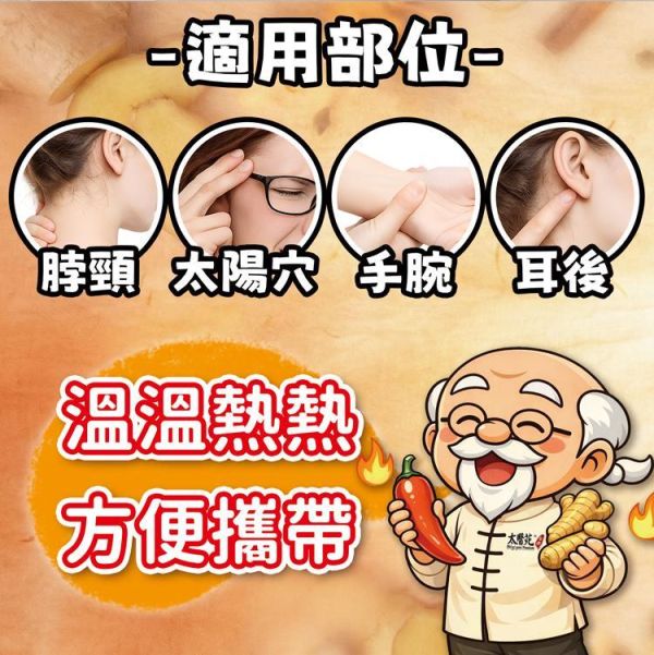 【5盒超值組】辣薑舒緩滾珠凝露35g 熱感、熱力、放鬆、舒緩緊繃、活力再現、有效紓壓、頭暈不適、薑黃、辣椒、團購優惠