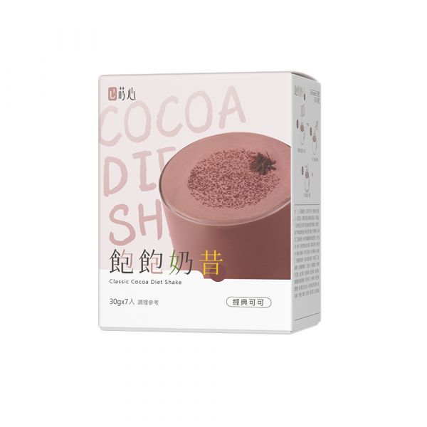 蒔心 飽飽奶昔 經典可可 (7入/盒) 