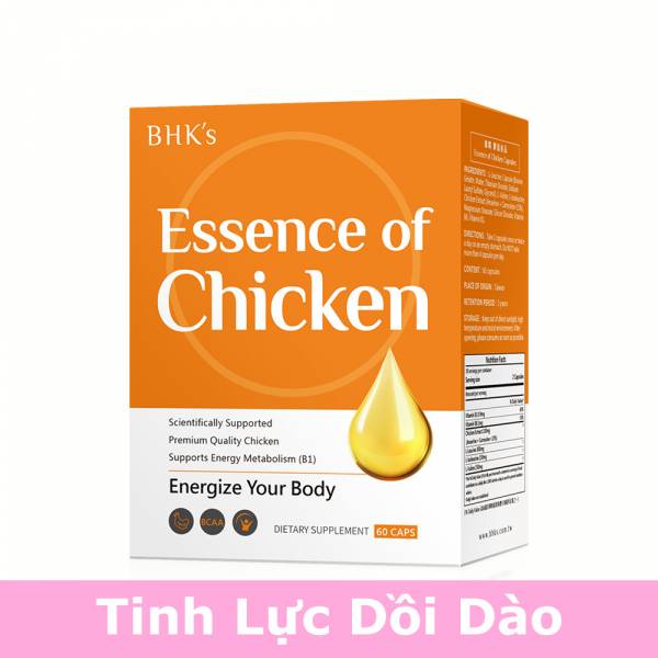 Viên nang tinh chất gà BHK's【Tinh lực dồi dào】 