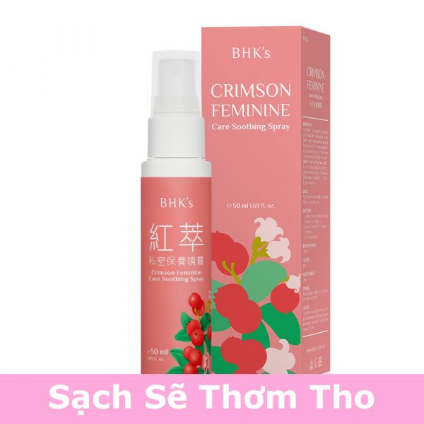 Bình xịt vệ sinh phụ nữ BHK's【Sạch sẽ thơm tho】 