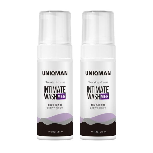 UNIQMAN UW 男性私密慕斯 (150ml/瓶)2瓶組 
