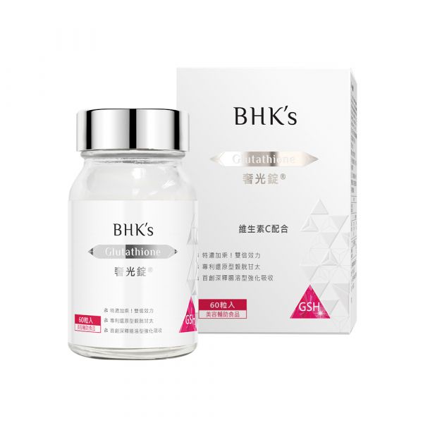BHK's 奢光錠 穀胱甘太 (60粒/瓶) 