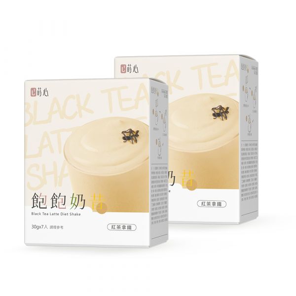 蒔心 飽飽奶昔 紅茶拿鐵 (7入/盒)2盒組 