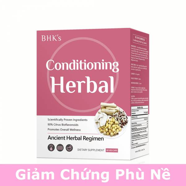 Viên nang bổ dưỡng Hán Phương Tứ Thần BHK's【Giảm chứng phù nề】 