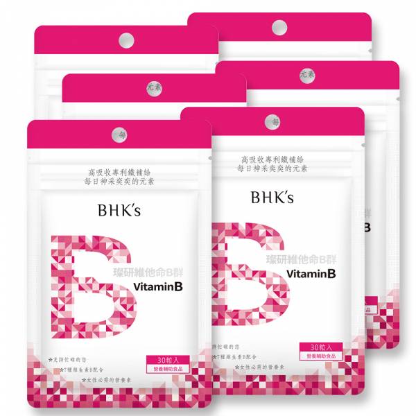 Viên nén bổ sung sắt và vitamin nhóm B BHK's 【Nạp tràn năng lượng】  