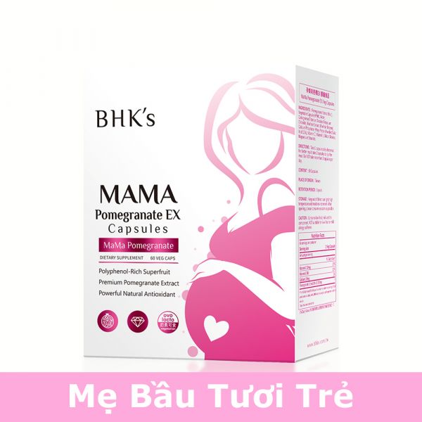 Viên nang làm đẹp cho phụ nữ mang thai EX BHK's【Mẹ bầu tươi trẻ】 