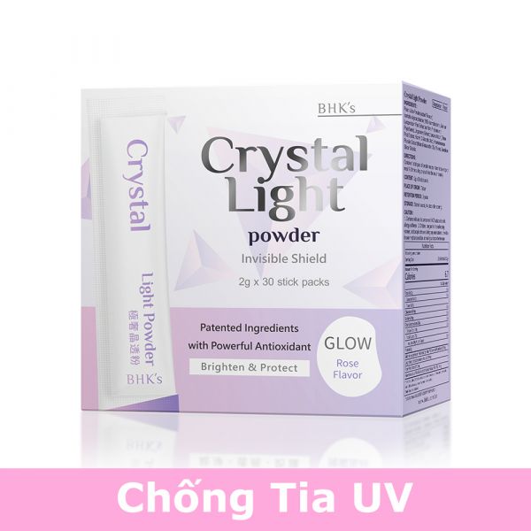 Bột uống sáng da pha lê BHK's【Chống tia UV】 