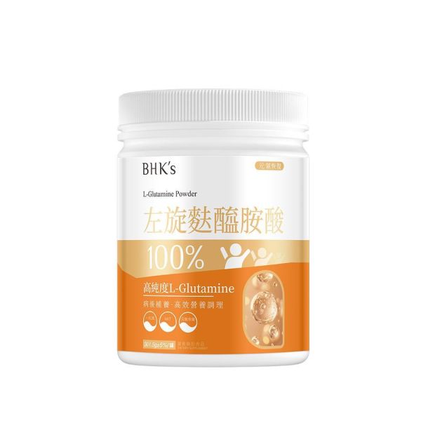BHK's 左旋麩醯胺酸粉 (300克/罐) 