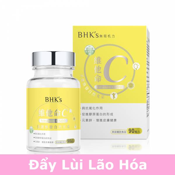 Viên nén vitamin C 500mg BHK's【Đẩy lùi lão hóa】 