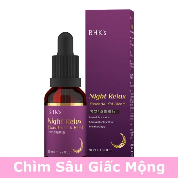 Tinh dầu an thần BHK's【Chìm sâu giấc mộng】 