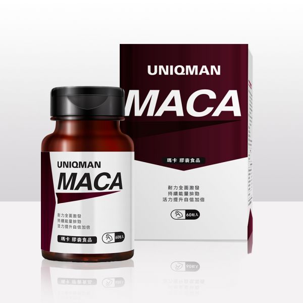 UNIQMAN 瑪卡 膠囊 (60粒/瓶) 