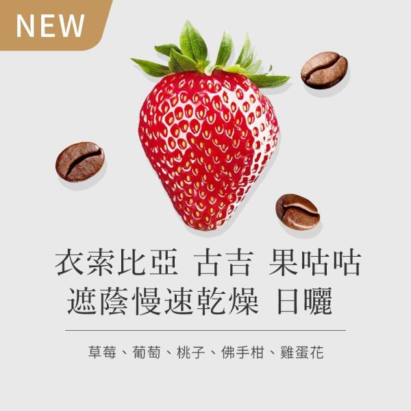《草莓&佛手柑風味》衣索比亞 古吉 烏拉嘎 果咕咕 遮蔭慢速乾燥 日曬 • 單品咖啡豆200g/100g 咖啡豆推薦,精品咖啡豆,網購咖啡豆推薦,衣所比亞咖啡豆,網購咖啡豆專門店,咖啡豆