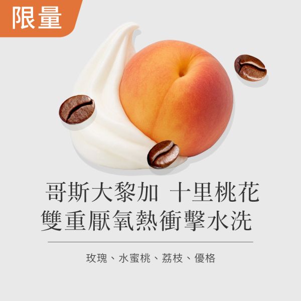 《 特殊熱衝擊處理 》哥斯大黎加 十里桃花 雙重厭氧熱衝擊水洗 • 單品咖啡豆200g/100g 咖啡豆,咖啡豆購買,網購咖啡豆,特殊處理法咖啡豆
