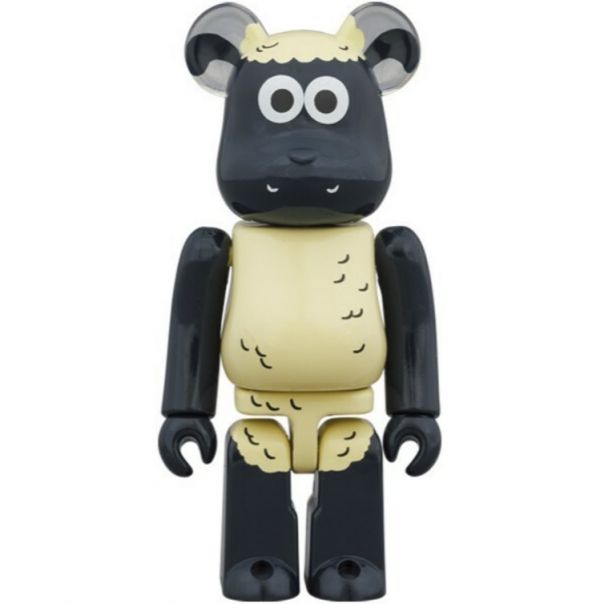 BE@RBRICK 100%&400% set Shaun 笑笑羊 Be@rbrick,庫柏力克,BEARBICK,藝術家,Shaun,聯名熊