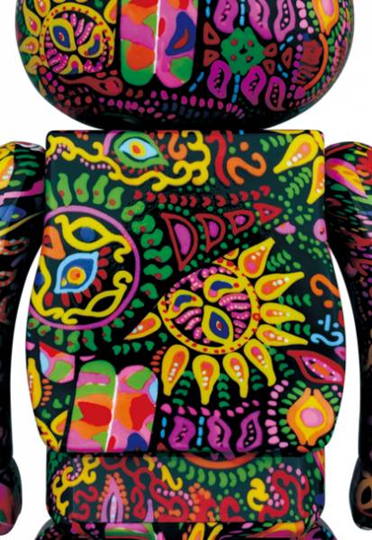 庫柏力克熊 BE@RBRICK 100%&400% set Psychedelic Paisley 迷幻佩斯利 