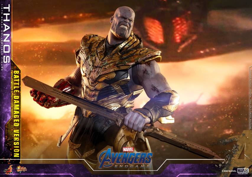HOT TOYS MMS564 復仇者聯盟 終局之戰 薩諾斯 戰損版 