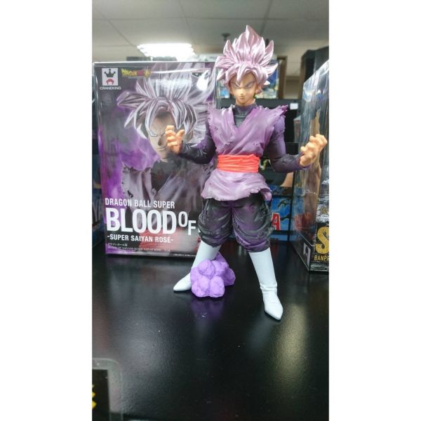 Banpresto 日版金證 七龍珠超  黑悟空 BLOOD OF SAIYAN 超級賽亞人 玫瑰 