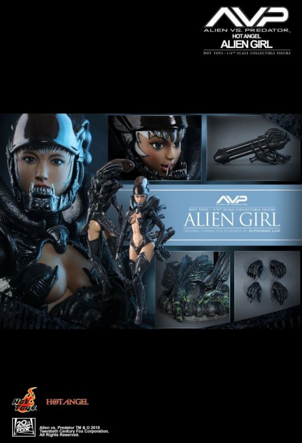 HOT TOYS HA002 異形戰場 異形女 