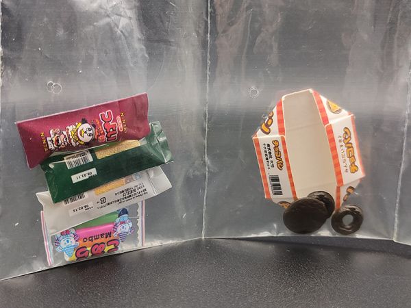 RE-MENT 袖珍系列 二丁目 糖果店 二丁目菓子 單售 1號 強力棒 麵包 食玩 盒玩 中古品-B級 